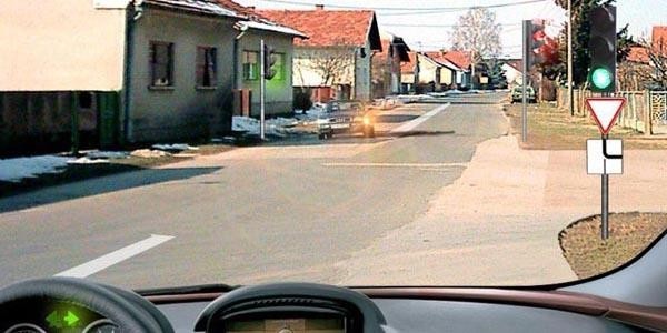 Are you obligated to give way to a passenger car if you intend to make a right turn at an intersection?