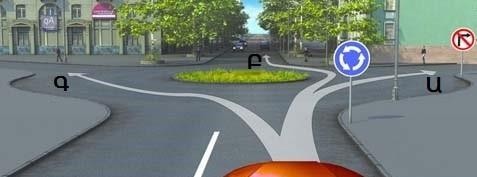 Which signs apply in the direction of movement up to the nearest intersection?