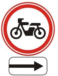 What do the following signs mean?