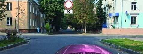 Has the truck driver violated parking rules