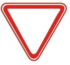 In which case does the driver correctly comply with the requirements of this sign?