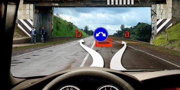 What do the following road signs indicate?