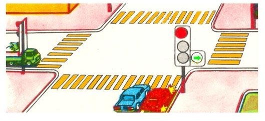 Перекресток первым проедет: