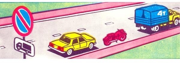 Which vehicles are allowed to park?