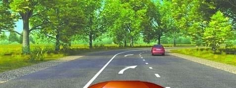 What does this road marking indicate?