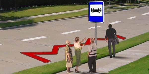 What does this road marking mean?