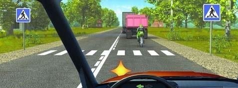 When is crossing the marking allowed?