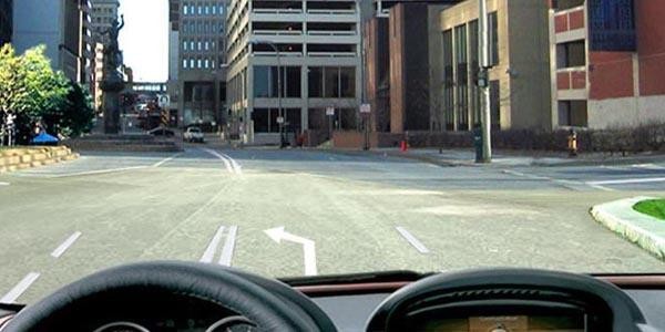 The given road marking allows driving: