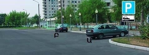 Which driver has violated the parking rules?